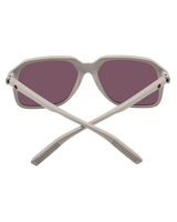 The Spy Hot Spot Sunglasses in Matte Misty Grey & Merlot