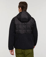 The Cotopaxi Mens Trico Hybrid Hooded Jacket in Cotopaxi Black