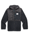 The Cotopaxi Mens Trico Hybrid Hooded Jacket in Cotopaxi Black