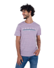 The Hurley Mens 3 Step T-Shirt in Chalk Pink Heather