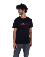 The Hurley Mens Boxed Logo T-Shirt in Black