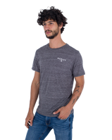 The Hurley Mens Cross Breeze T-Shirt in Charcoal Heather