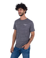 The Hurley Mens Cross Breeze T-Shirt in Charcoal Heather