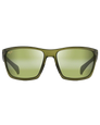 The Maui Jim Makoa Polarised Wrap Sunglasses in Khaki Green