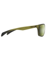 The Maui Jim Makoa Polarised Wrap Sunglasses in Khaki Green