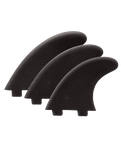 The Alder G5 FCS Fins in Black