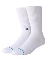 Icon Socks in White & Black