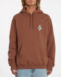 Iconic Stone Hoodie in Mocha