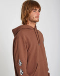 Iconic Stone Hoodie in Mocha