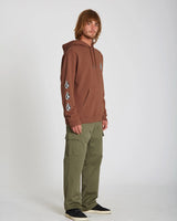 Iconic Stone Hoodie in Mocha