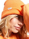 Island Fox Beanie in Tangerine