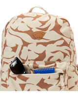 The Billabong Schools Out Canvas Backpack in Sandalwood