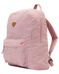 The Billabong Schools Out Cord Backpack in Iced Lavender