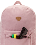 The Billabong Schools Out Cord Backpack in Iced Lavender