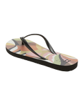 The Billabong Womens Dama Flip Flops in Black