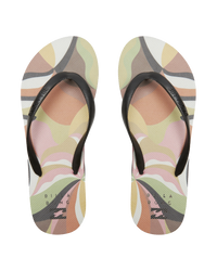 The Billabong Womens Dama Flip Flops in Black