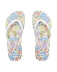 The Billabong Womens Dama Flip Flops in Flowers