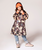 The Rain Kiss Girls Kids Poncho in Jungle Camo