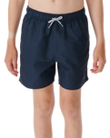 The Rip Curl Boys Boys Bondi Volley Shorts in Navy