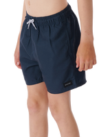 The Rip Curl Boys Boys Bondi Volley Shorts in Navy