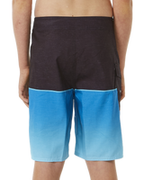 The Rip Curl Boys Boys Dawn Patrol Boardshorts in Black & Blue