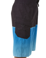 The Rip Curl Boys Boys Dawn Patrol Boardshorts in Black & Blue