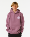 The Rip Curl Boys Boys Wetsuit Icon Hoodie in Dusty Purple