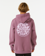 The Rip Curl Boys Boys Wetsuit Icon Hoodie in Dusty Purple