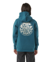 The Rip Curl Boys Boys Wetsuit Icon Hoodie in Trekking Green