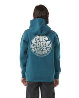 The Rip Curl Boys Boys Wetsuit Icon Hoodie in Trekking Green