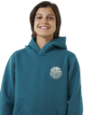 The Rip Curl Boys Boys Wetsuit Icon Hoodie in Trekking Green