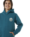 The Rip Curl Boys Boys Wetsuit Icon Hoodie in Trekking Green