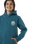 The Rip Curl Boys Boys Wetsuit Icon Hoodie in Trekking Green