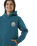 The Rip Curl Boys Boys Wetsuit Icon Hoodie in Trekking Green