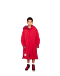 The Red Paddle Junior Pro Change Robe EVO in Red