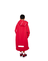 The Red Paddle Junior Pro Change Robe EVO in Red