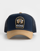 Live Aloha Trucker Cap in Navy