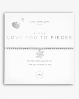 Love You To Pieces Bracelet in Silver