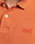 The Superdry Mens Classic Pique Polo Shirt in Rust Orange Marl