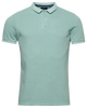 The Superdry Mens Vintage Destroyed Polo Shirt in Fresh Mint