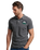 The Superdry Mens Superstate Polo Shirt in Rich Charcoal Marl