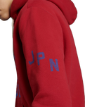 The Superdry Mens Track & Field Classic Hoodie in Chilli Pepper