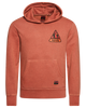 The Superdry Mens Vintage 90's Terrain Hoodie in Pureed Pumpkin