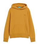 The Superdry Mens Vintage Washed Hoodie in Turmeric Tan Light Brown