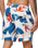 The Superdry Mens Recycled Hawaiian Print Swimshorts in Optic Paradise