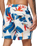 The Superdry Mens Recycled Hawaiian Print Swimshorts in Optic Paradise