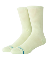 The Stance Mens Icon Socks in Greensand