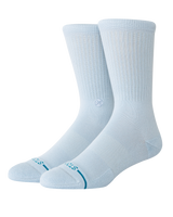 The Stance Mens Icon Socks in Ice Blue