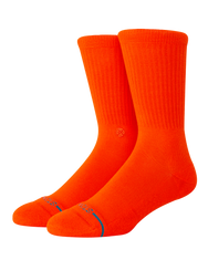 The Stance Mens Icon Socks in Tomato