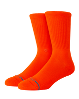 The Stance Mens Icon Socks in Tomato